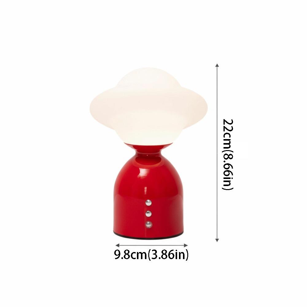 Touchable Dimming Night Light Modern Minimalist Creative Decorative Atmosphere Lamp Type-C Rechargeable Cartoon Design