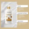 Limited time!!Viareline Coconut Milk Shampoo Gentle Cleansing For Scalp, Moisturizing, Smooth And Shiny Hair