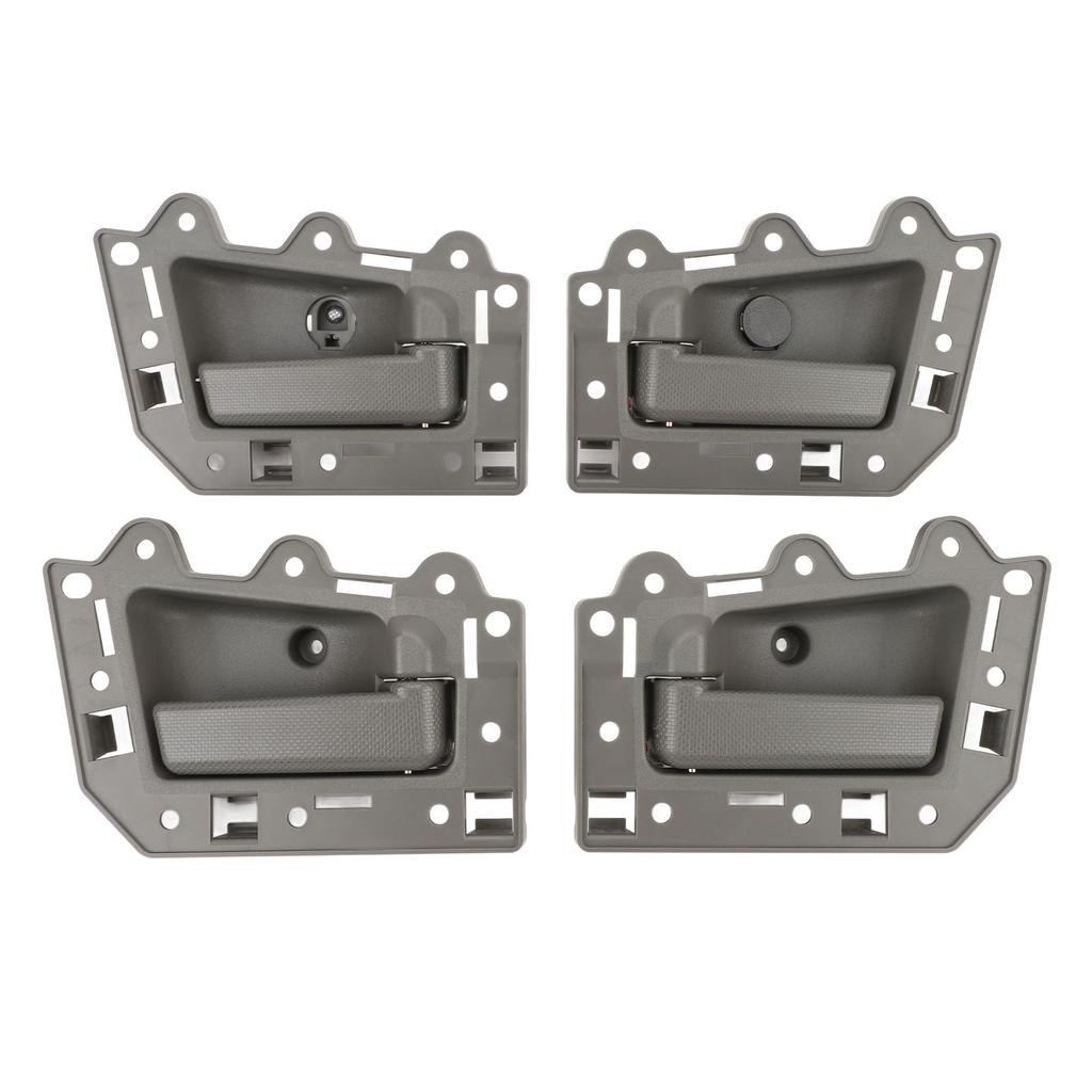 4 Set Maniglie Interne Porta Anteriori Posteriori Sinistra Destra Funzionamento Fluido 1JV461J3AA per Grand Cherokee dal 2005 al 2011