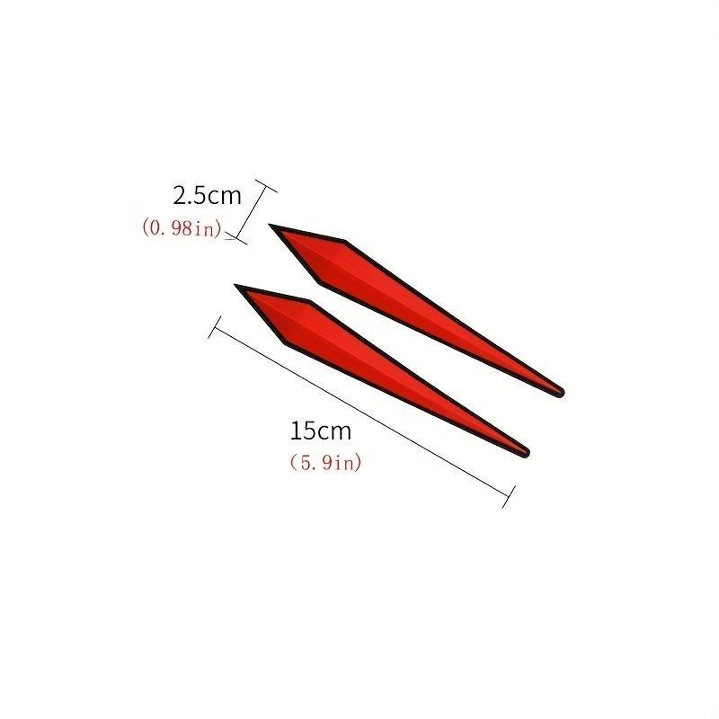 4Pcs/set Stickers Car Door Protector Snti-collision Anti-scratch Strip Car Hood Decorative Strip