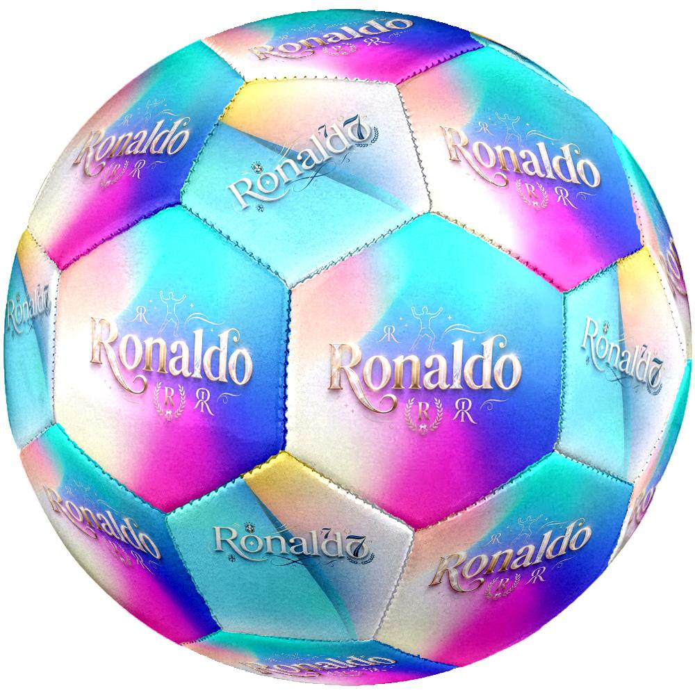 Ronaldo's Golden Legacy Size 5 Soccer Football Machine-Stitched Indoor/Outdoor Universal Football Sports Enthusiast Gifts