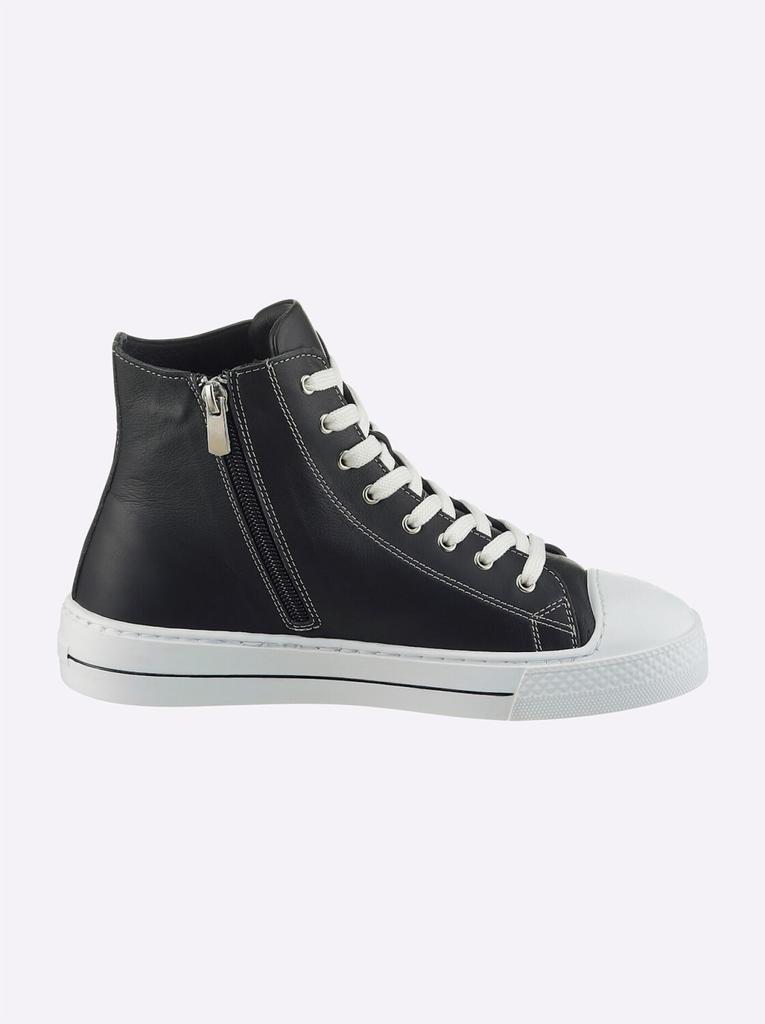 Andrea Conti Women's High-Top Sneakers Black