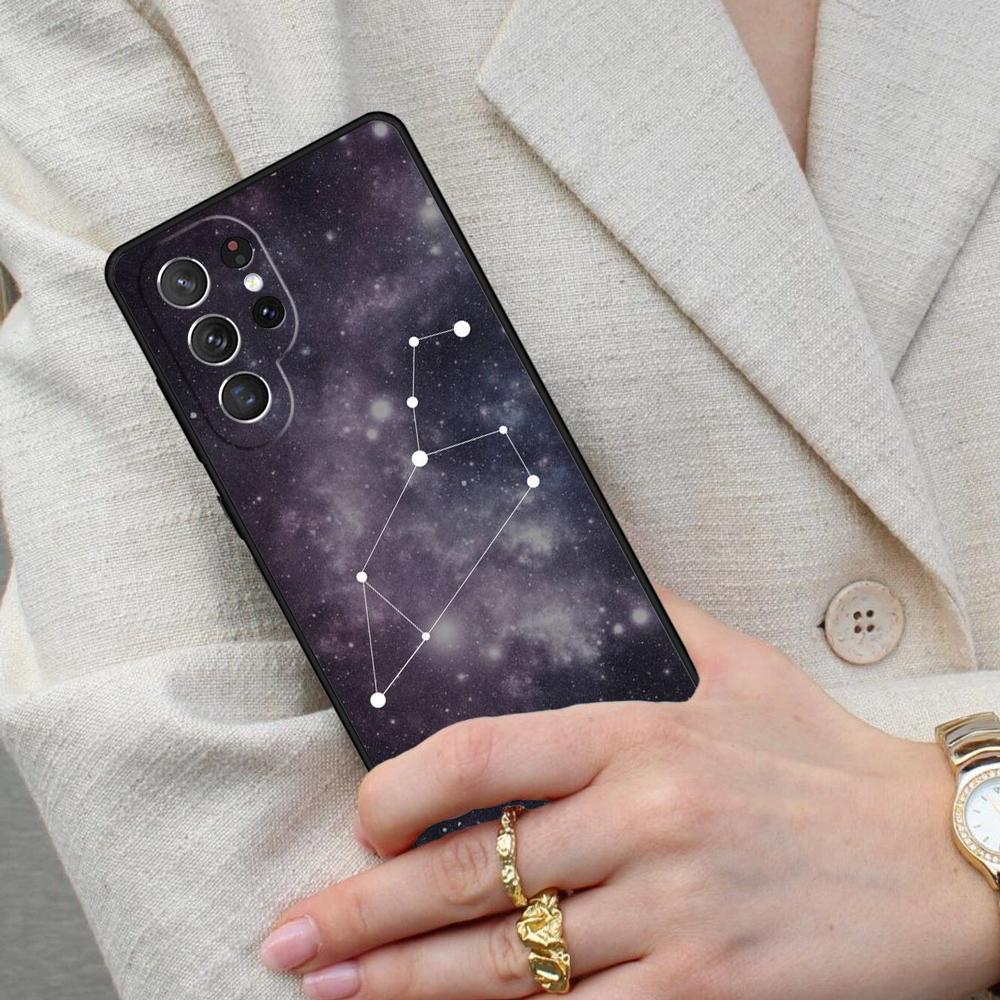 Summer Leo Constellation Landscape Cell Phone Case for Samsung Galaxy S26 Ultra S25 S24 S23 S22 S21 S20 Note10 Cover