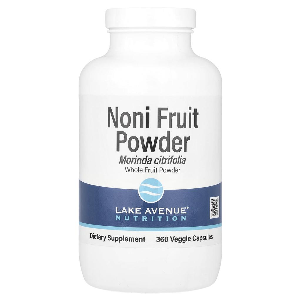 Noni Fruit Powder, Veggie Capsules 360