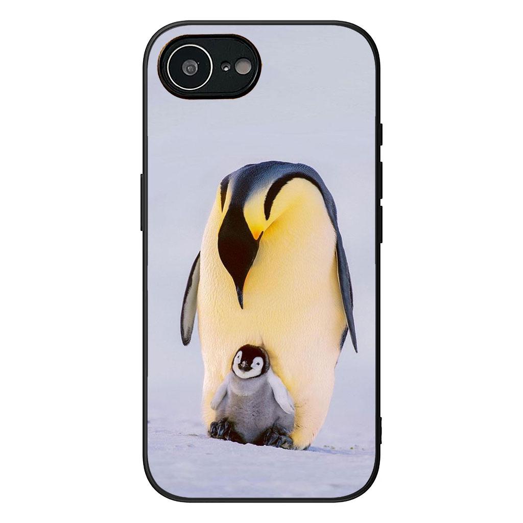 For Samsung Galaxy S25 S24 S22 S23 FE Ultra Plus A56 A05 A06 A15 A16 A55 S7 Edge Phone Case Penguin White Bear Spheniscidae