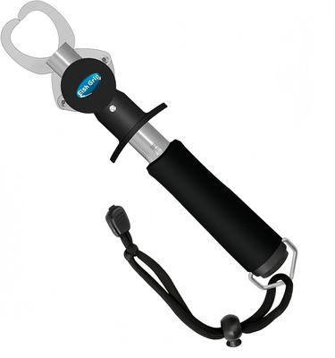 Fish Grip, Fish Catcher, Fish Grabber, Lightweight Fish Gripper, Stainless Steel, Multi-Function Tool, with Scale and Tape Measure, Portable