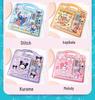 KPOP Witch Group DIY Coloring & Glitter Makeup Book with Sanrio Watercolor Set
