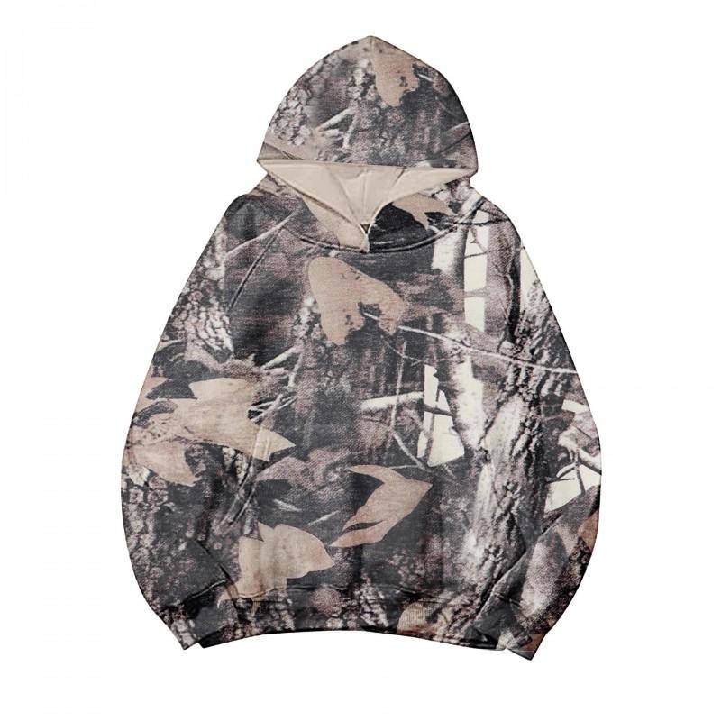 Womens Oversized Hooded Sweatshirt With 3D Print Loose Fit Casual Top 2025