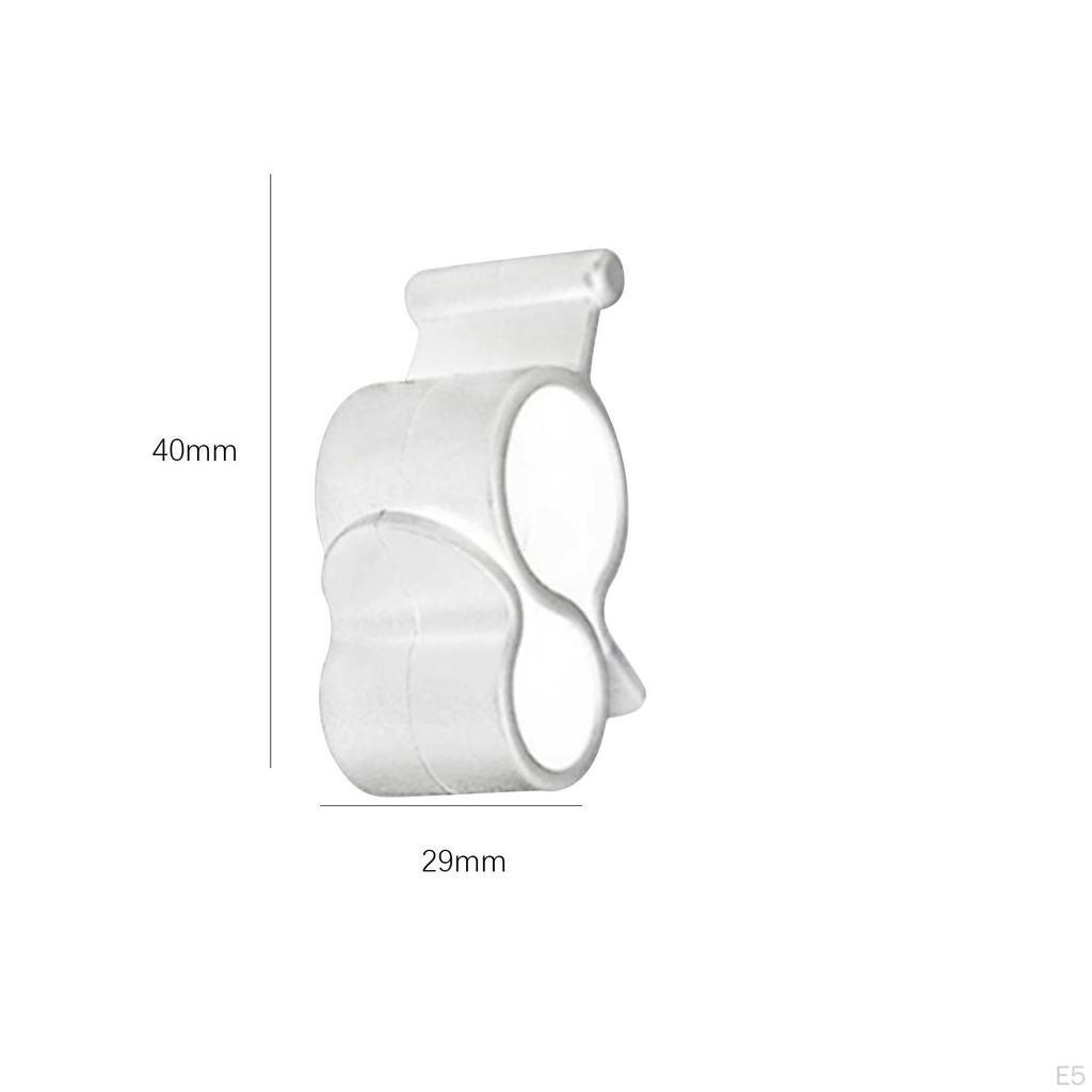 Awning Clips for Light Rope Attachment Set with RV Hooks Travel