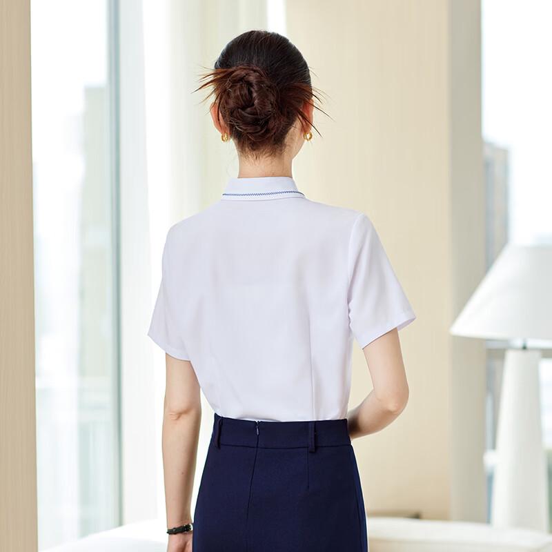 Trueman Women's Short Sleeve Business Casual Shirt