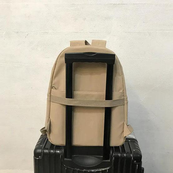 Rucsac de culoare solidă Rucsac pentru femei Geantă de umăr antifurt Geantă de școală versatilă pentru fete adolescente Rucsac de școală