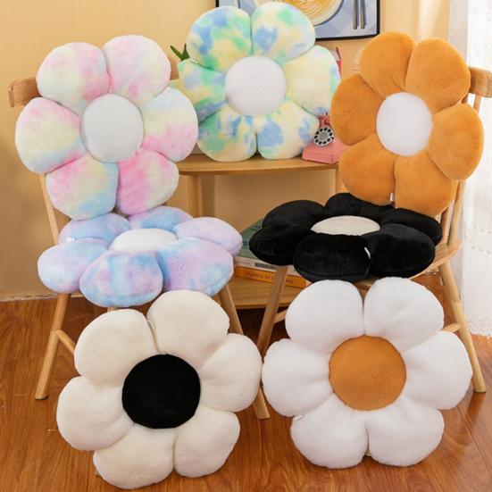 Kwiatowa poduszka do siedzenia Piękny kształt płatków Puszysta poduszka pod plecy Hip Ochronna Super miękkie krzesło biurowe Fotelik samochodowy Sofa Poduszka pośladków dla