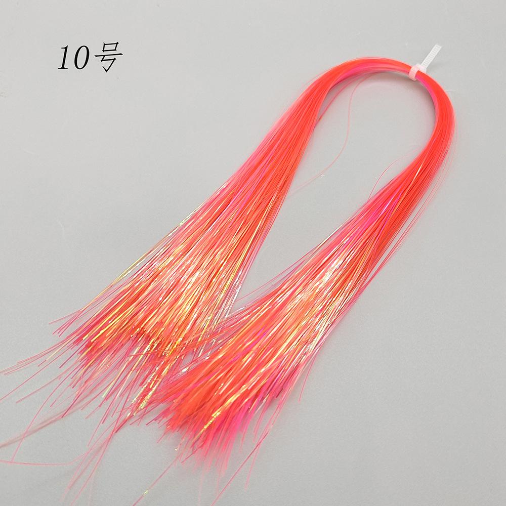 Oem 35cm 3g/bag Colorful Bright Silk Road Fly Hook Accessories 16 Colors Diy Fly Bait Fish Hook Body Binding Accessories New Arr