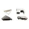 Aluminum and Zinc Alloy Die Cast Angle Bracket for Customization