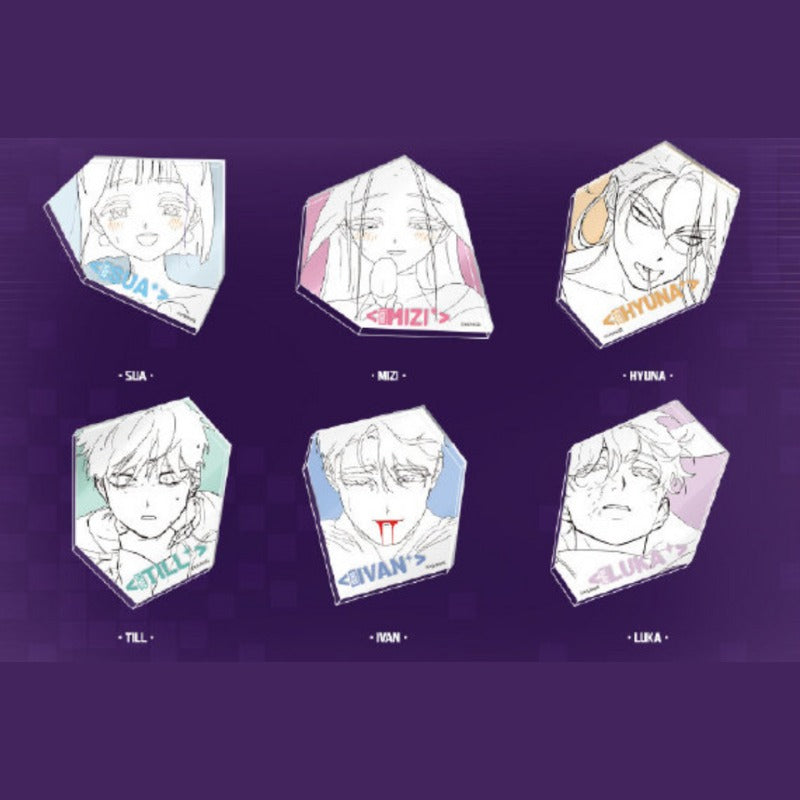 

Alien Stage - Tragedy 6type Fridge Magnets random 1PC