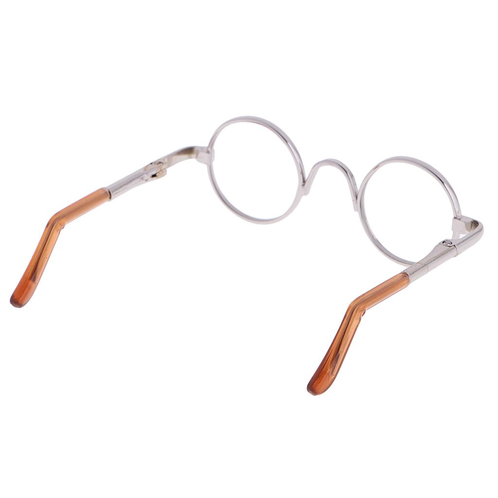Glasses Sunglass for Doll 1/3 1/6 LUT Eyewear Gold