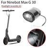 Skoter Framlampa, LED-lampa för Elskoter Segway Ninebot MAX G30 G30D