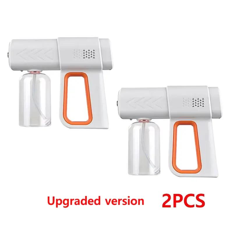 380ML K6PRO Wireless Electric Nano Sprayer Fogging Disinfection Gun Blue Light  Sprayer Household Atomization Sanitizer Machine
