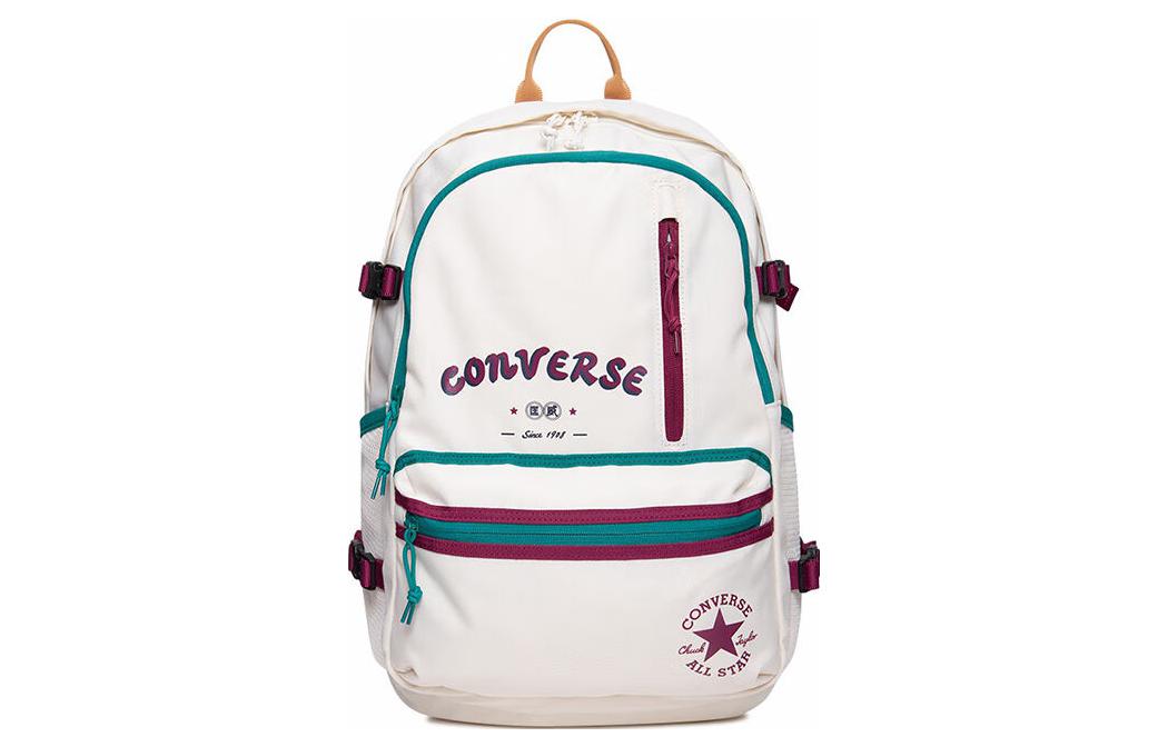 Converse Polyester Backpack Regular Unisex White 10026178-A01