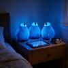 3D Printed Penguin Ornament Glow-in-the-dark Standing Lying Penguin Figurine Glowing Simulated Animal Model Home Office Decoration