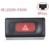 Warning Indicator Switch Warning Hazard Emergency Light Switch Button Replace 25290-F4100 25290F4300 for 1996-2000
