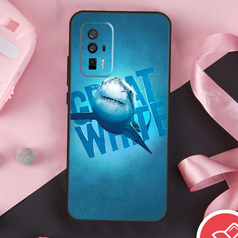 

Shark and Killer Whale Case For Xiaomi 11T 12T 13T 14T Pro Mi 15 13 14 Ultra POCO X7 Pro X3 X5 X6 F5 F6 F7 Cover POCO F5 Pro