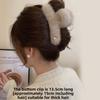 Large Plush Hair Claw Autumn/Winter 2026 New Women's Hair Accessories High-End Feel Shark Claw Hairpin Fashionable Hair Accessor