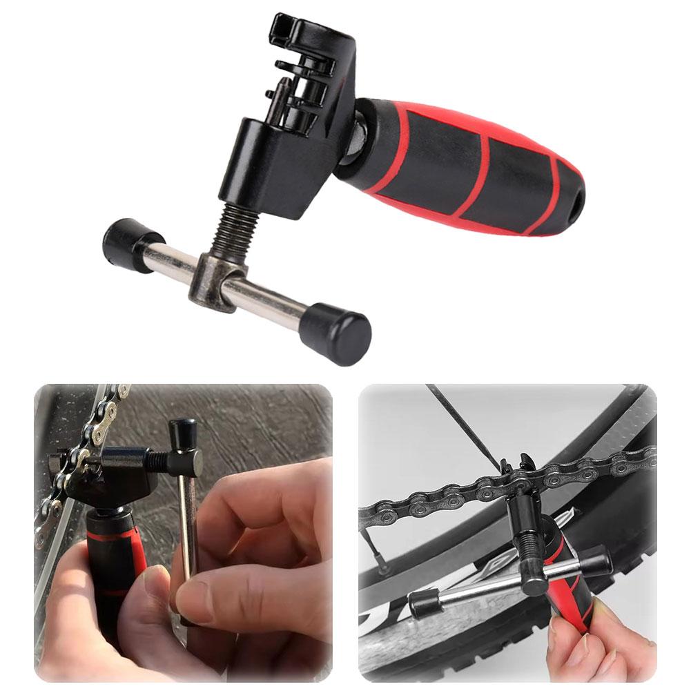 Bicycle Chain Breaker Tool Heavy-duty Chain Splitter For Bike Motorcycle Removal Repair Strength Cycling Maintenance Access P8b5