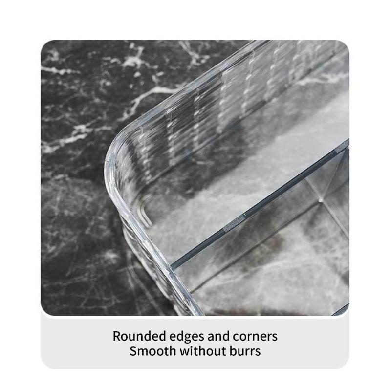 Wielofunkcyjny kubek na długopisy z wieloma przegródkami Organizery na biurko na ołówki Pudełko do przechowywania pędzli do makijażu z 3 przegródkami Organizery na przybory artystyczne