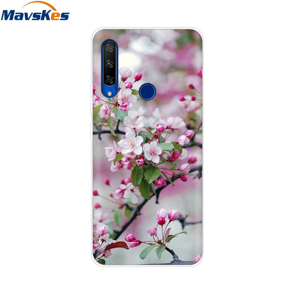Painted Case For Alcatel 1S 2020 5028Y 5028D Case TPU Soft Silicone Cover Funda For Alcatel 1S 2020 Case Cover Etui Bumper Coque