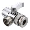 Dual Mode Faucet Diverter - Switch Faucet/Shower Dispense At the Touch of a Button Tool-Free Installation Easy Installation