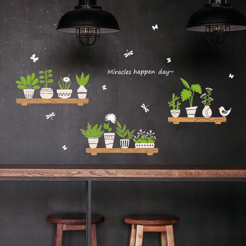 Window Sticker Glass Film Wall Stickers Waistline Vinyl Quick Diy Easily Remove Home Decor Grass For Windows Door Wall Mirror