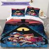 Gravity Falls theme Pattern Bedding,Quilt Set Quilt Cover Pillowcase Home Birthday Gift (1*duvet cover+2*pillowcase,without core)XSJT0917564