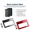 Real Soft Carbon Fiber For Toyota Camry 2018 2019 2020 2021 2022 2023 2024 LHD RHD Car Rear Air Outlet Panel Interior Trim.