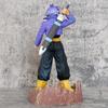 23cm Anime Dragon Ball Z Super Saiyan Trunks 2 Heads PVC Action Figure Battle Statue Collection Game Model Kids Toys Doll Gifts