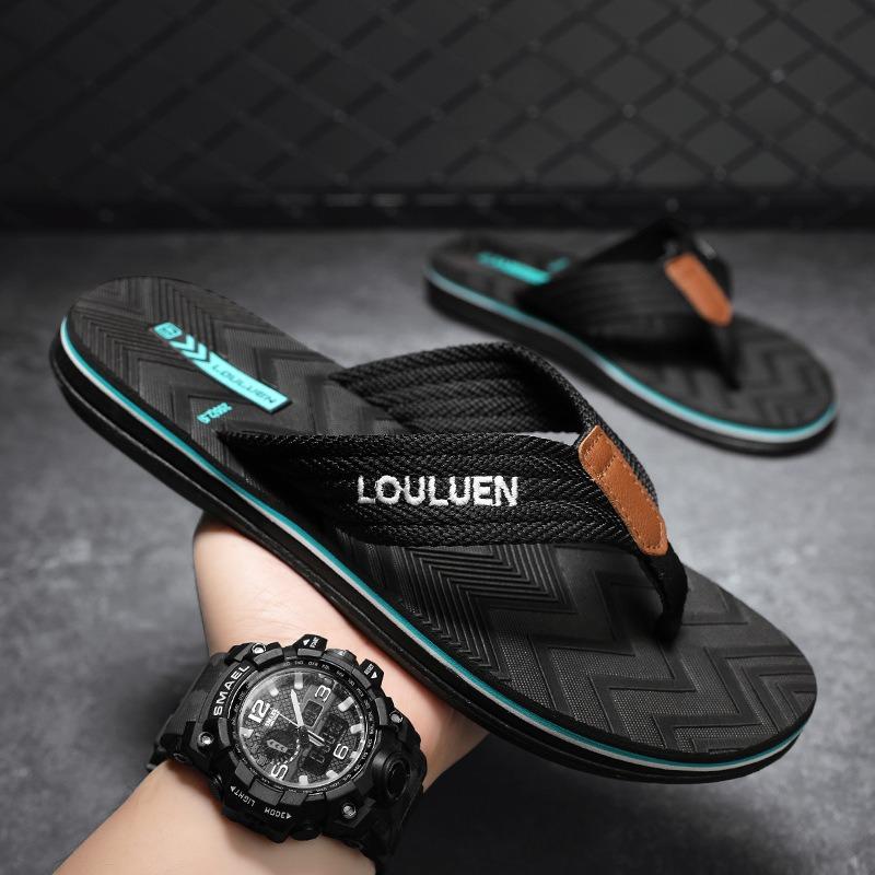 Summer Slippers Men Trendy Casual Beach Men's Flip Flops Home Use