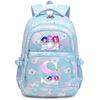 Animation Cartoon Letter Printing Large Capacity Shoulder Bag Lightweight Primary And Secondary School Students Leisure Schoolbag