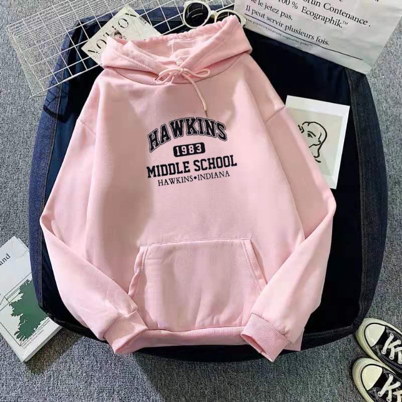 2023 Unisex Plus Velvet Hooded Sweatshirt for Autumn-Winter: Loose Fit, Ideal for Couples