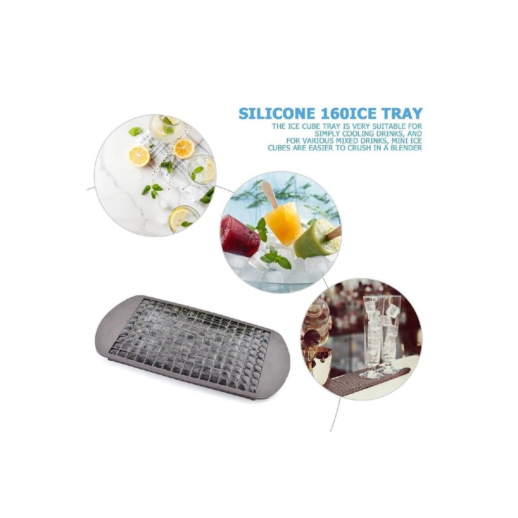 Flexible Silicone Ice Mold Mini Ice Cubes 24x12x1 Cm