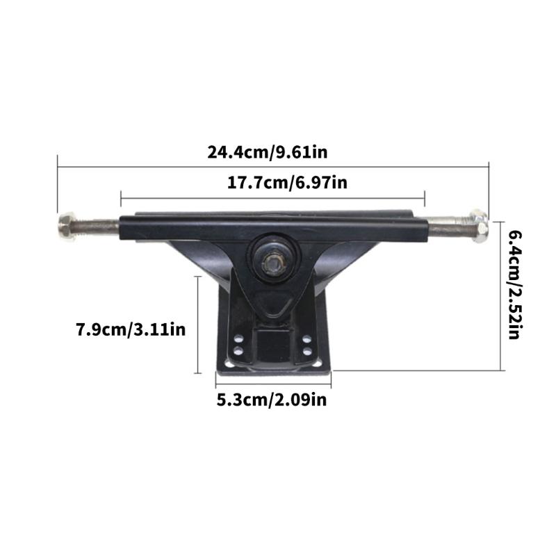 Electric Skateboard Drive System Modular Aluminum Magnesiums Trucks Double Motor Configuration Smooth Cycling Experience