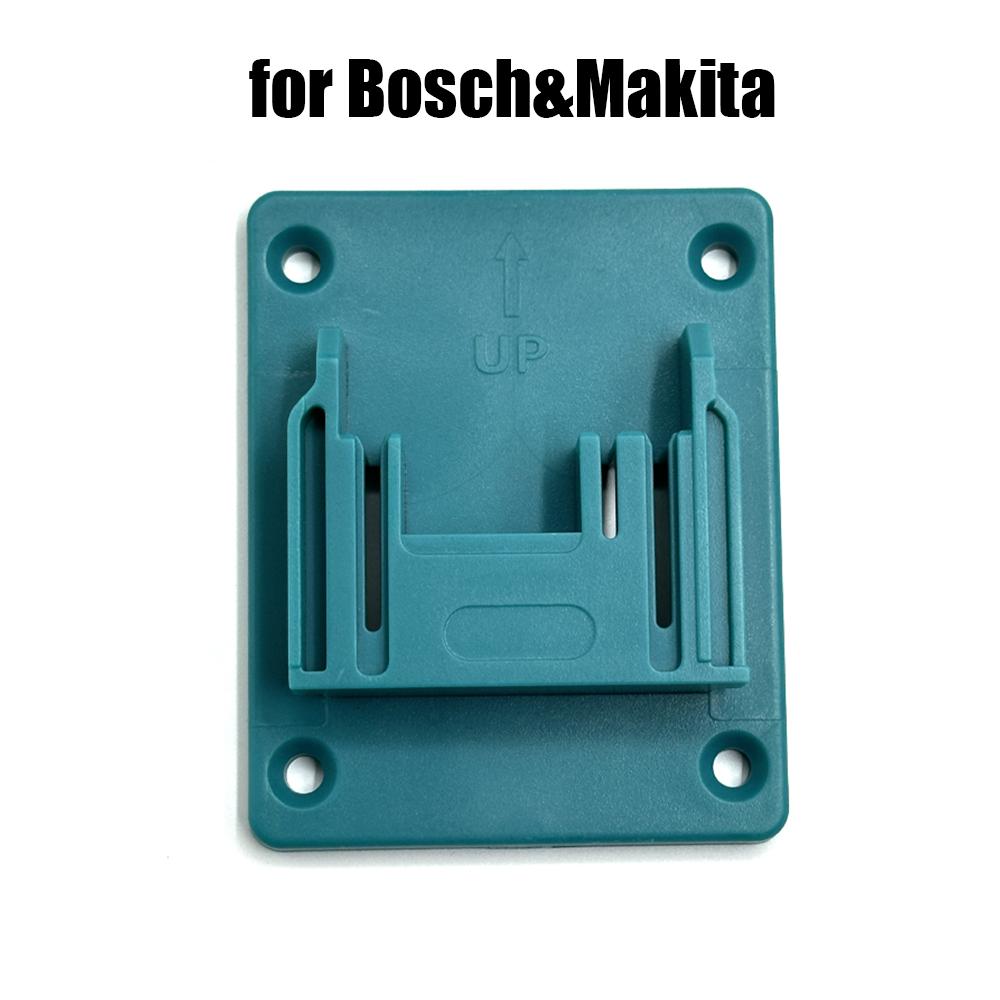 1pcs Machine Holder Battery Storage Rack For Makita/Bosch/Dewalt/Milwaukee Batteries Wall Mount Tool Bracket Fixing Devices