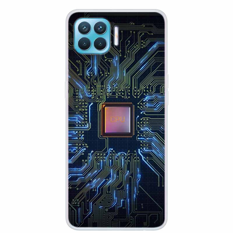 For OPPO Reno4 Lite Case Reno5 Lite Shockproof Soft silicone TPU Back Cover For OPPO Reno 5 4 Lite Phone Cases Case Cute Cartoon