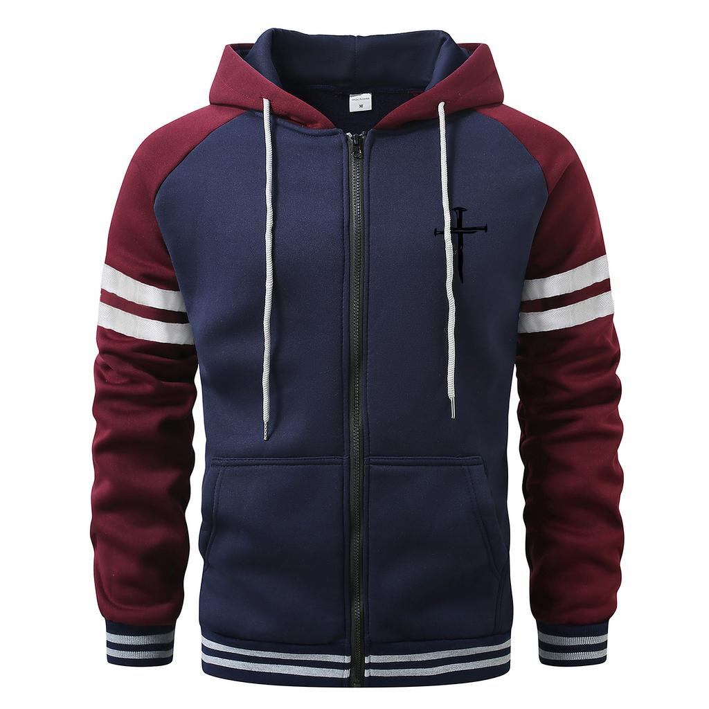 Hoodies for Men Cardigan Zip Hoodies Hooded Pocket Sports&Outdoor Men's Fashion Hoodies & Sweatshirts Streetwear Casual  Men's Coats