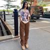 Women's Loose Cargo Pants Hip-hop Sports Pants Loose Casual Wide-leg Trousers
