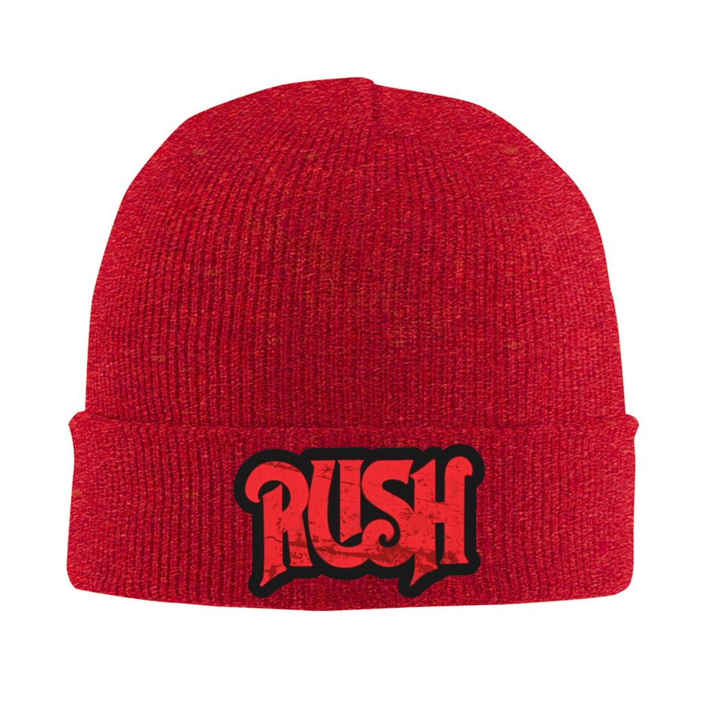 Rush Band Knit Hat Beanie Hats Outdoor Sport Head Wrap Unisex Women Bonnet Hats Autumn Winter Custom Fashion Caps Gift