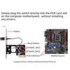 WiFi PC Boot Device Voice Activated Relaying Module Power Switch Stick Plastic Texture for Remote Desktop Management