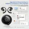 144-Language AI Real-Time Translator Headphones Bluetooth 5.3 Wireless IPX7 Waterproof Two-Way Translation for Global Business