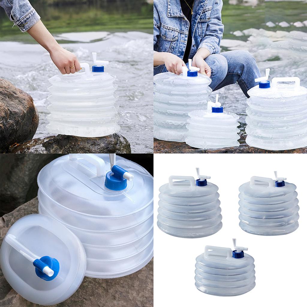 Portables Water Storage Container Leak Proof Water Dispenser Water Storage Tanks for Campers Family Gatherings