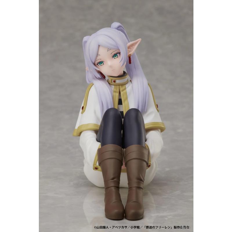 11CM Anime Sousou no Frieren Frieren Noodle Stopper Figure Desktop Decorate Anime Model Toy Gift Aciton Figure Collect 1/7 PVC