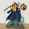 25cm One Piece Anime Trafalgar D. Water Law Action Figures 2 Heads Hands Model Doll Desktop Decoration Statue Figurine Gift Toy